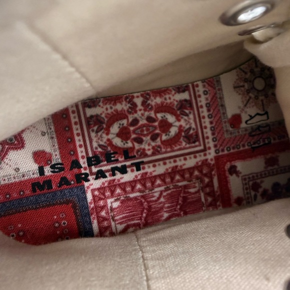 Isabel Marant x Converse Chuck 70 Printed Cotton High-Top Sneakers - Picture 6 of 6